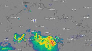Z Rakouska postupují silné bouřky, meteorologové zpřísnili výstrahu